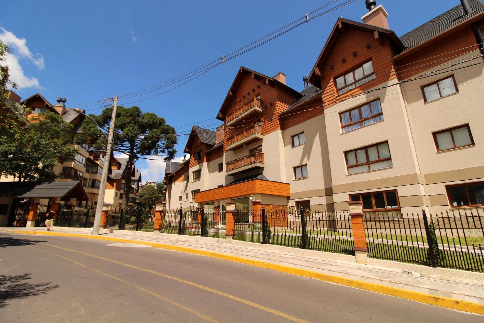 600 Metros, Rua Coberta - Centro Via Florida Apartment Gramado Exterior foto